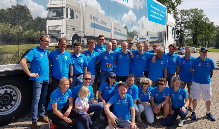 Roparunteam 100%RunningWinterswijk. Foto: Ruth van der Meulen