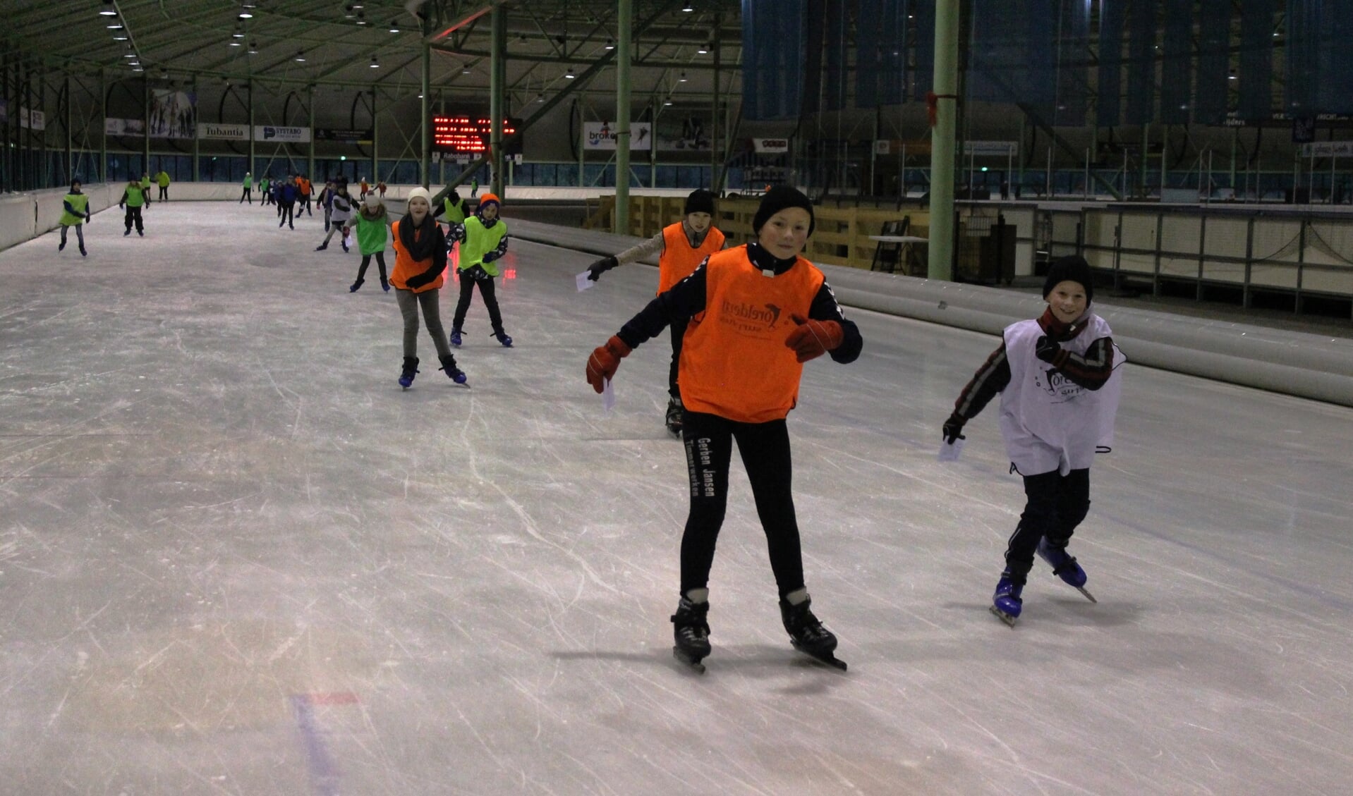 De jeugd gaat weer schaatsen. Foto: PR