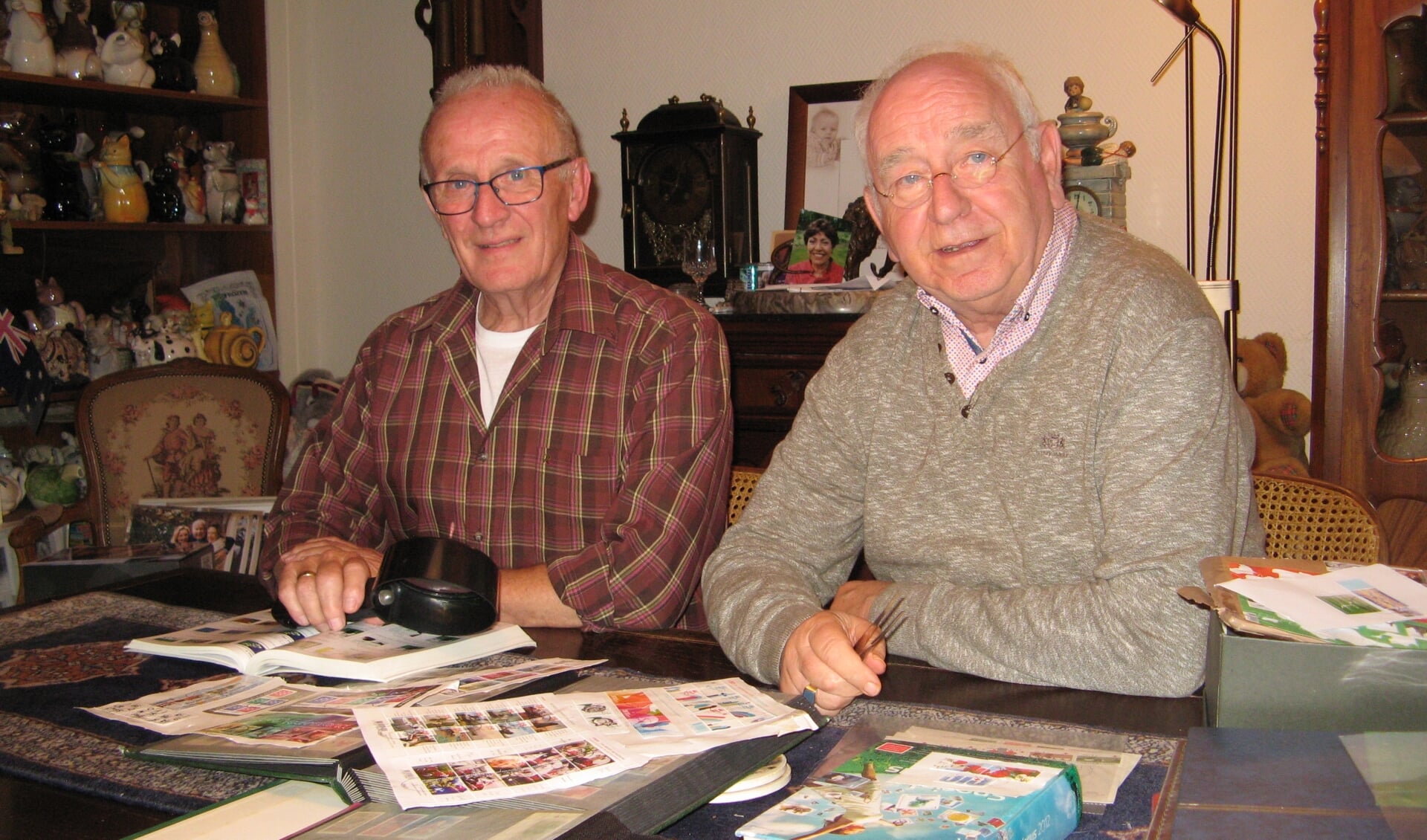 Joop Doornheim en Toon van der Schilden (rechts). Foto: Bart Kraan