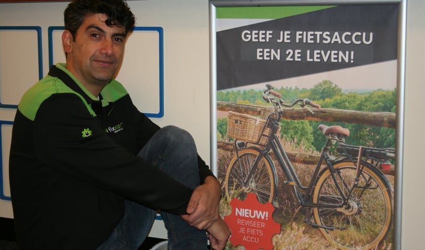 Fixxar geeft de fietsaccu een tweede leven. Foto: Verona Westera
