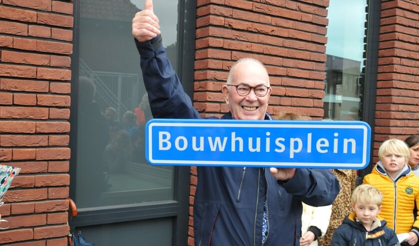 Toon Bouwhuis neemt afscheid van de Sint Jozefschool. Foto: door Nickie Brethouwer