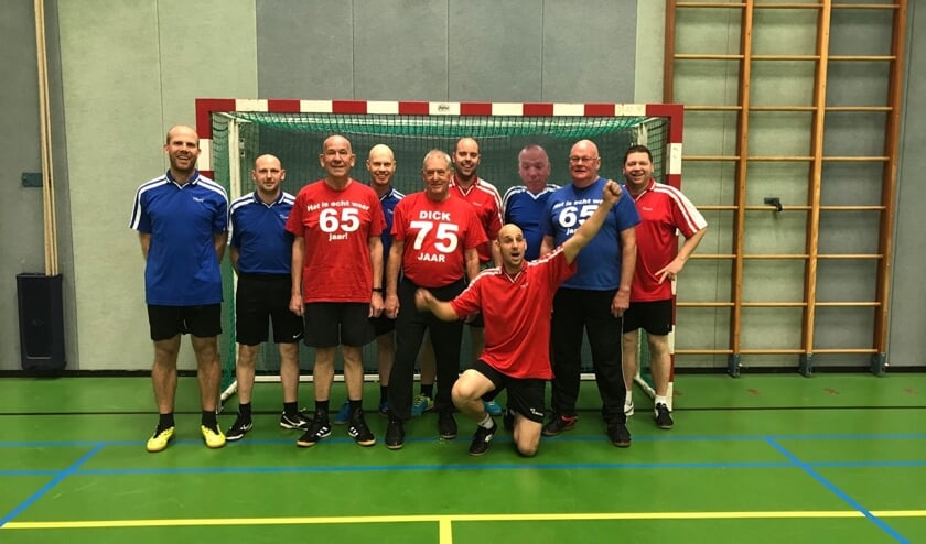 De zaalvoetballers van 't Bleykhuusken zoeken versterking. Foto: PR