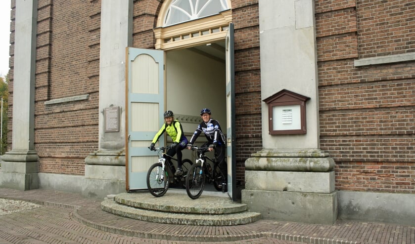 Teun en Bert, twee van de organisatoren. Foto: Henk Dommerholt