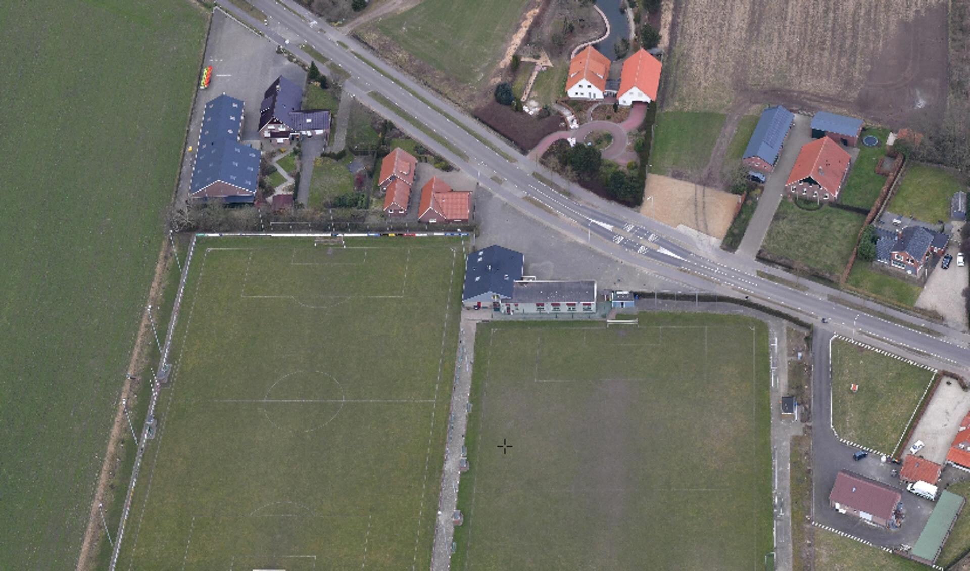De voetbalvelden op Het Wilgenpark in Groenlo zullen plaatsmaken voor visvijvers.