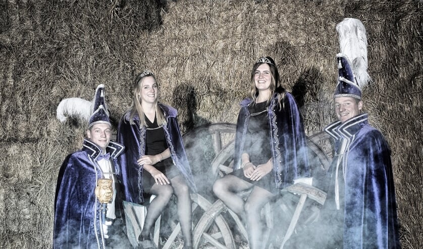 De nieuwe hoogheden van CV Bacchus. Foto: Han te Hennepe