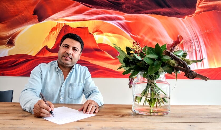 Barry Albarry heeft zijn plek gevonden bij CS Advocaten in Doetinchem. Foto: Luuk Stam