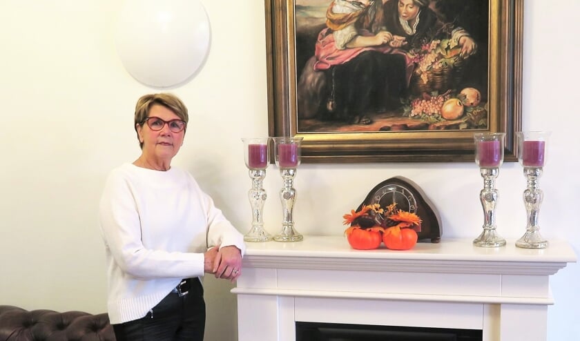 Carla Meekes, vrijwilligster bij Groepswoning Mariënhof. Foto: Theo Huijskes