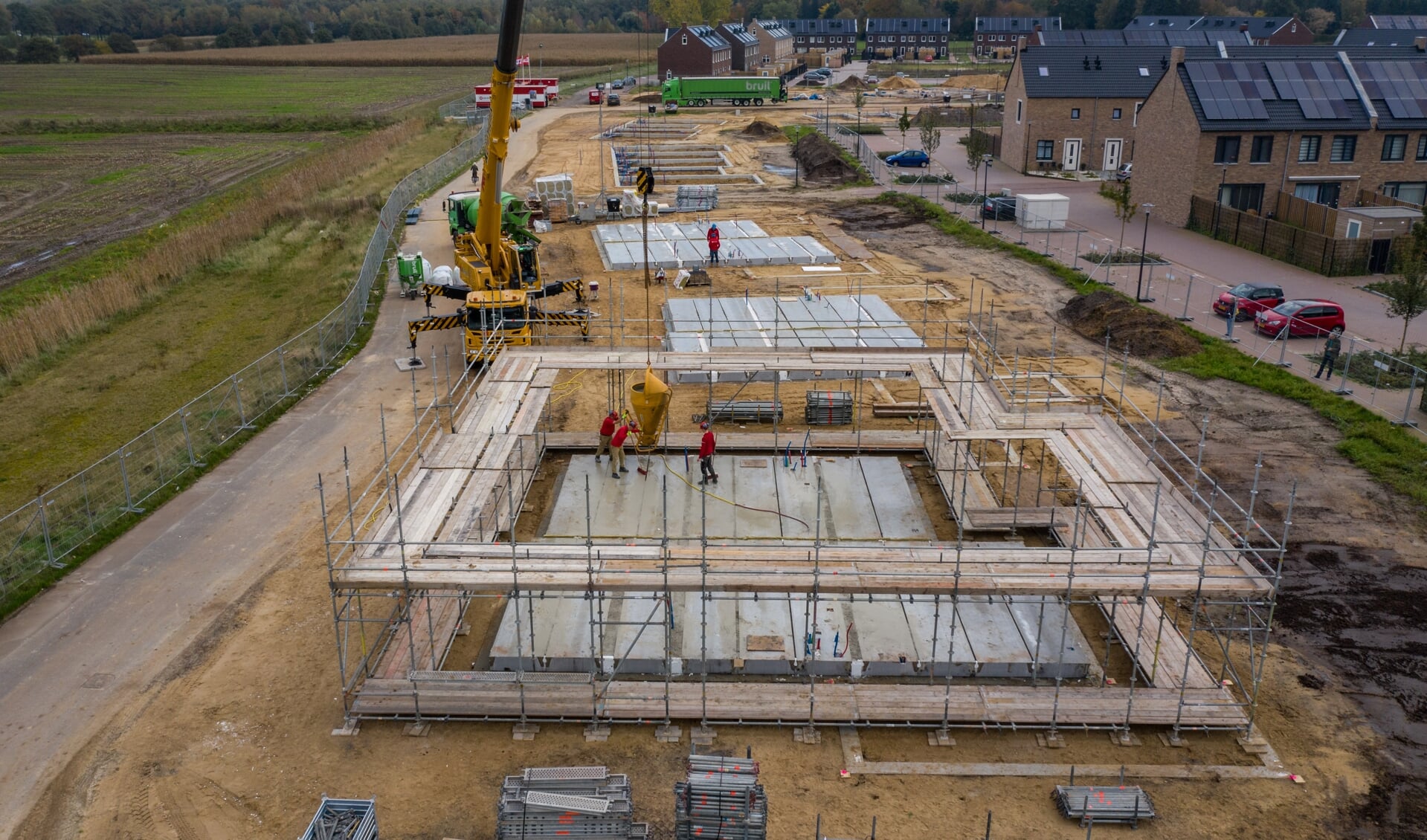 Een nieuwbouwproject in aanbouw in Deventer. Foto: PR