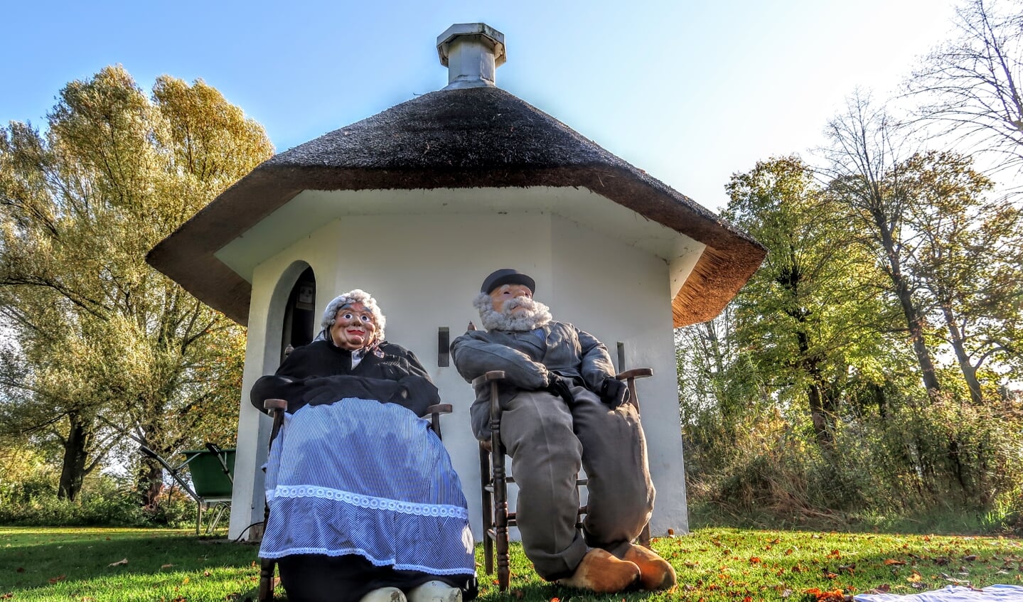 Het echtpaar Snoek woonde eind negentiende eeuw in het Bleekhuisje, dat nu is opgeknapt. Foto: Luuk Stam