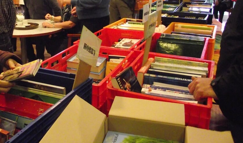 De collectie boeken is enorm uitgebreid. Foto: PR