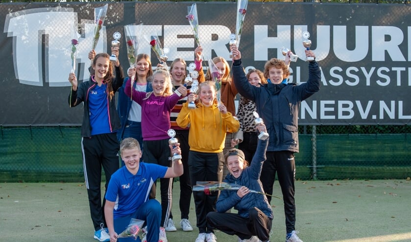De winnaars van de Najaarscompetitie 2019. Foto: I. Marneth