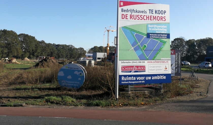 Er is bijvoorbeeld informatie over bedrijventerrein De Russchemors te vinden. Foto: Rob Weeber