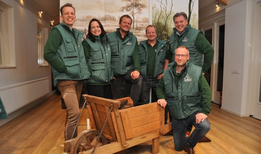 Vlnr: Henk te Riet, Carla Wouda, Marc Kuipers,Theo Bauhuis, Wilfried Brevink en Hille Kraak. Foto: Joris ter Bogt