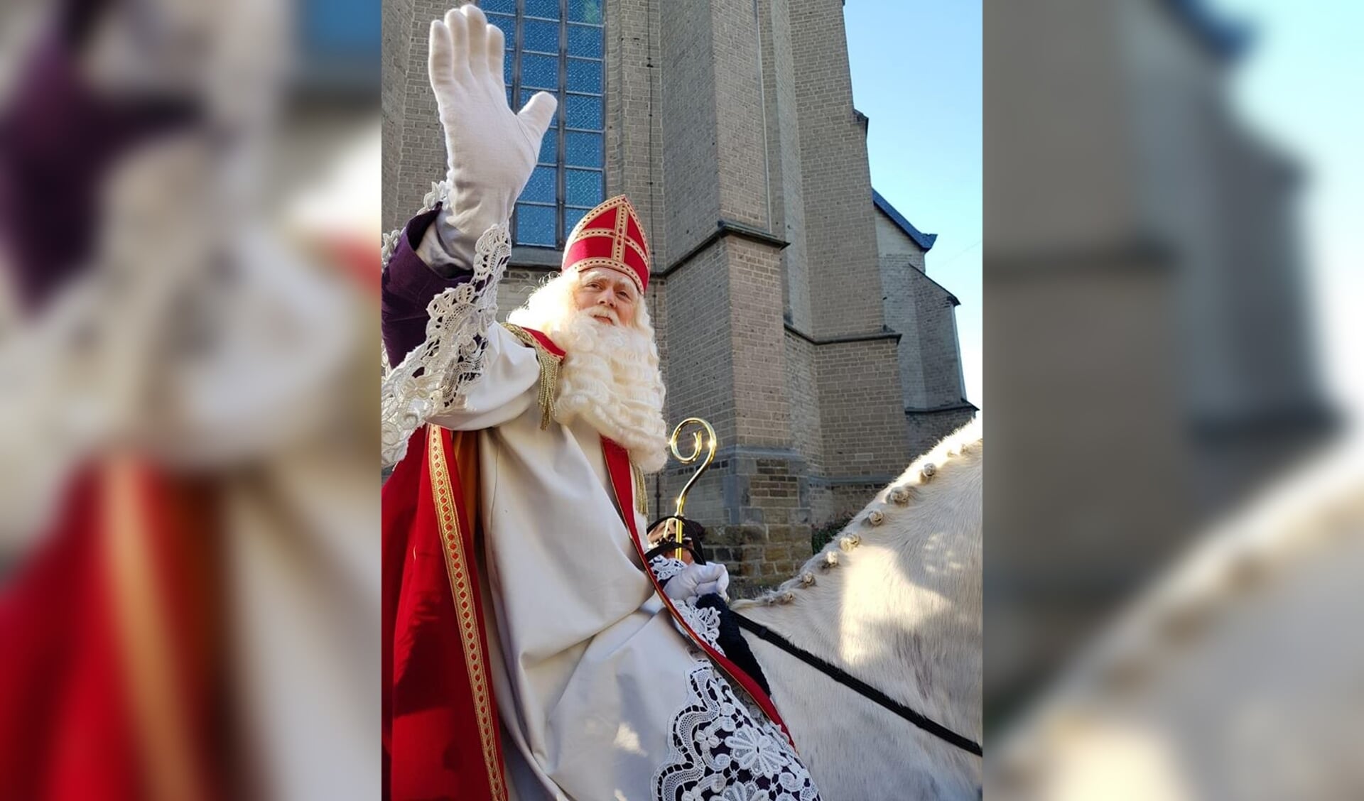 De aankomst van Sint Nicolaas is alleen digitaal te zien.  Foto: Archief Achterhoek Nieuws/PR