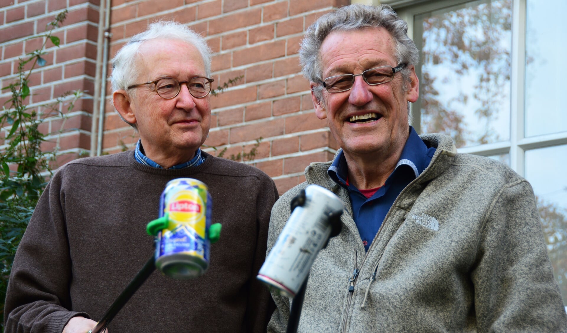 Jan van Aardenne en Henk Post. Foto: Alize Hillebrink