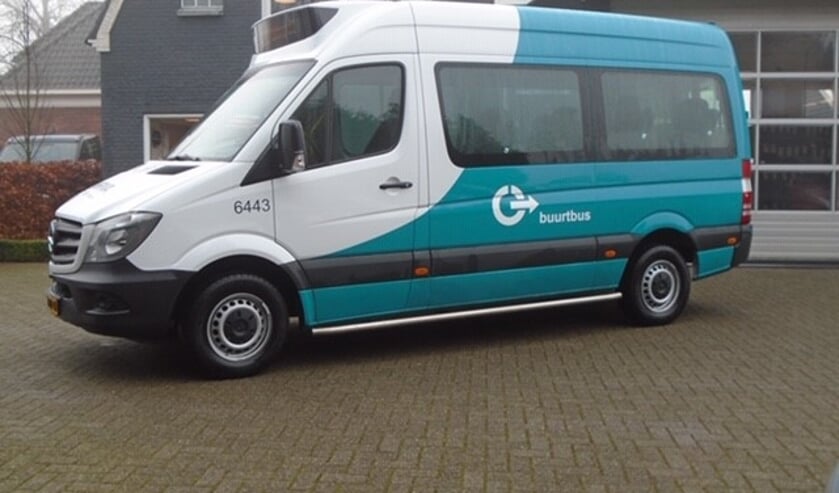 De buurtbus die naar Kranenburg gaat rijden. Foto: PR