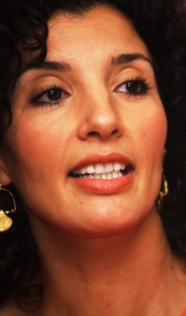 Nadia Zerouali bij boekhandel Kramer