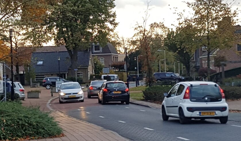 Drukte in de kern van Lievelde door de afsluiting van de N18.