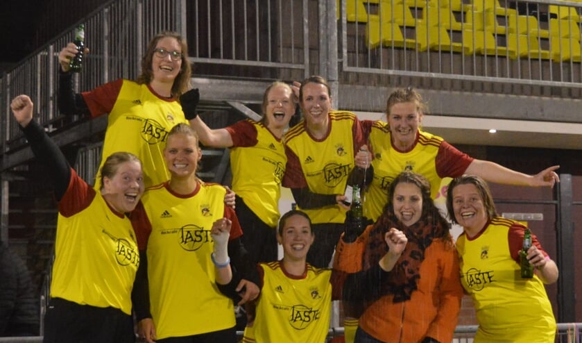 Het kampioensteam. Foto:PR