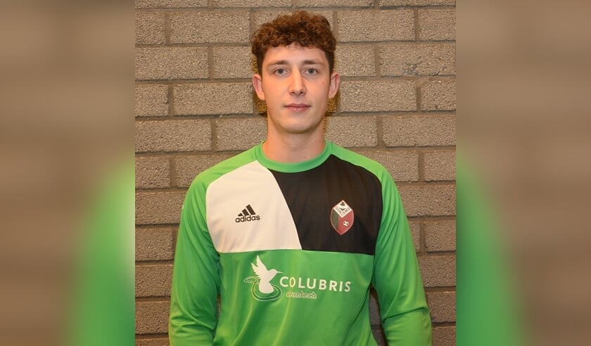 Gonemo-doelman Gino Kothuis moest drie keer de gang naar het net maken. Foto: Franky Silooy