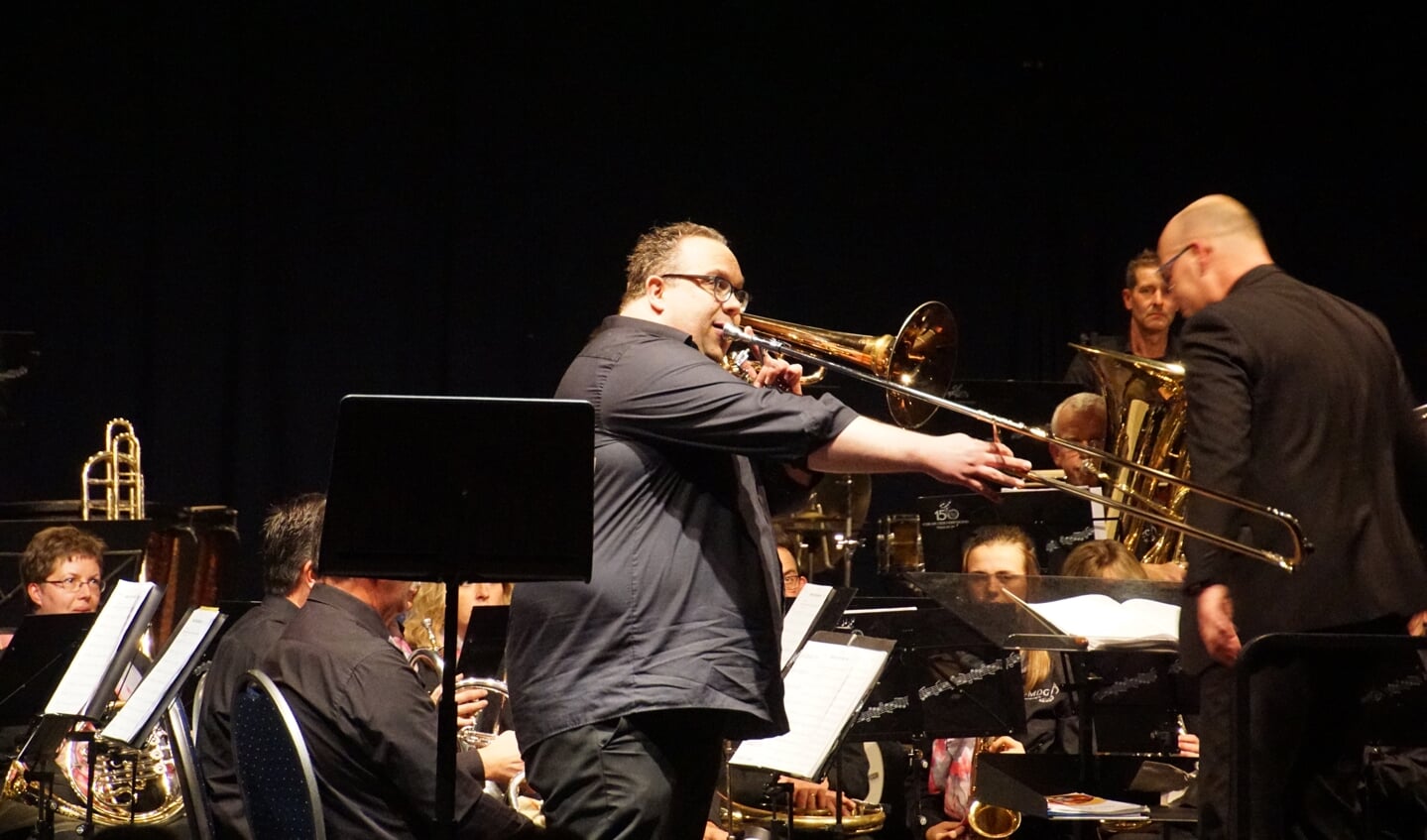 Chiel Volman tijdens zijn solo. Foto: Frank Vinkenvleugel