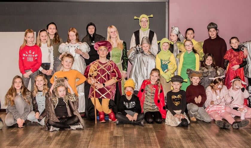De cast van Shrek. Foto: Sjoukje Geelink