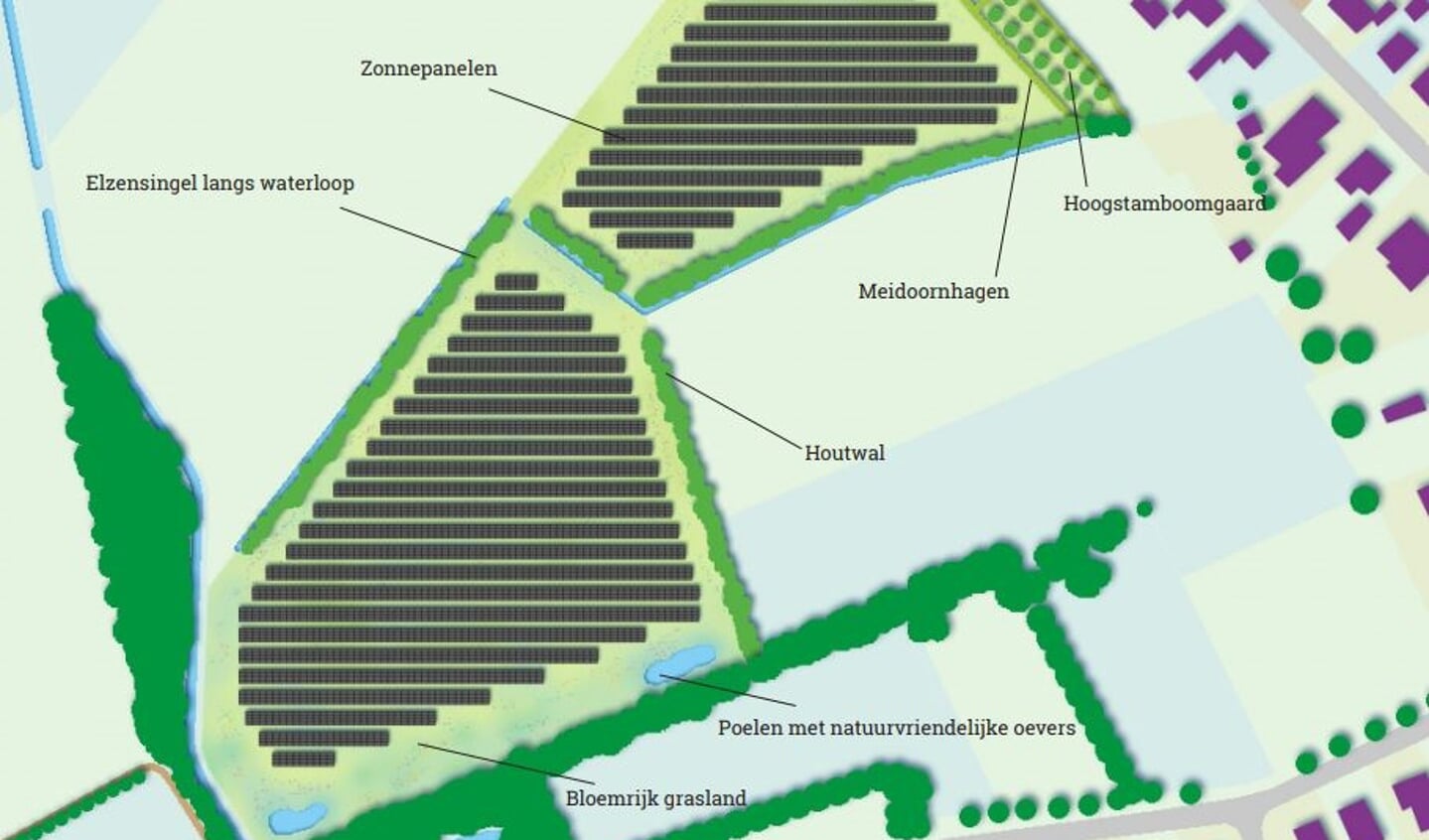 Inpassing van het park in Zieuwent.