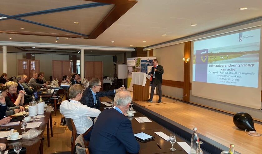 Het klimaat grensoverschrijdend aanpakken, dat was het onderwerp van de conferentie. Foto: PR