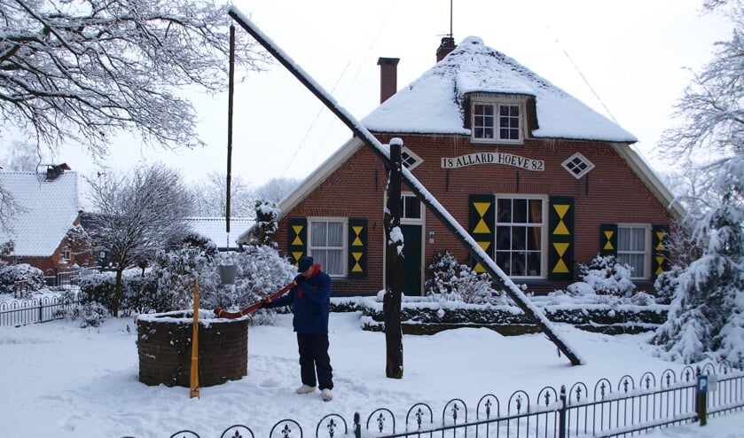 Midwinterhoornblazer bij de Allardhoeve op Verwolde. Foto: Cees Hartmans