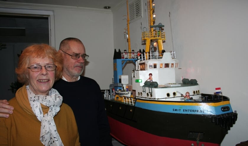 Teus bouwde de Smit Enterprise na op schaal met gerecycled materiaal. Foto: Verona Westera