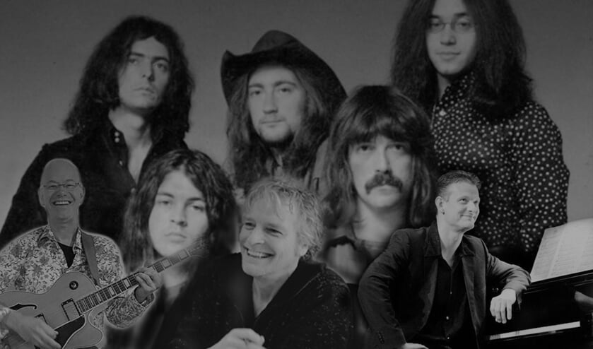 Gebroeders Beets, Willem te Molder en Peter Harbers spelen Deep Purple. Foto: PR