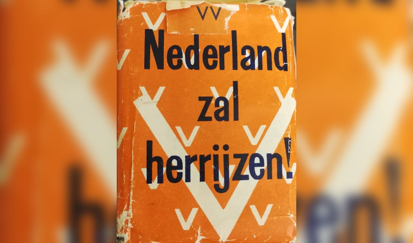De tekst op een pakje sigaretten, zoals die door de geallieerden werden gedropt. Foto: PR