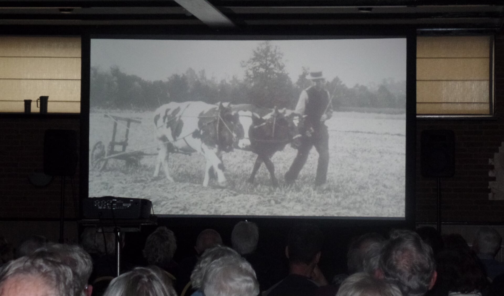 Dankbaar publiek bij de historische boerenbeelden. Foto: Jan Hendriksen
