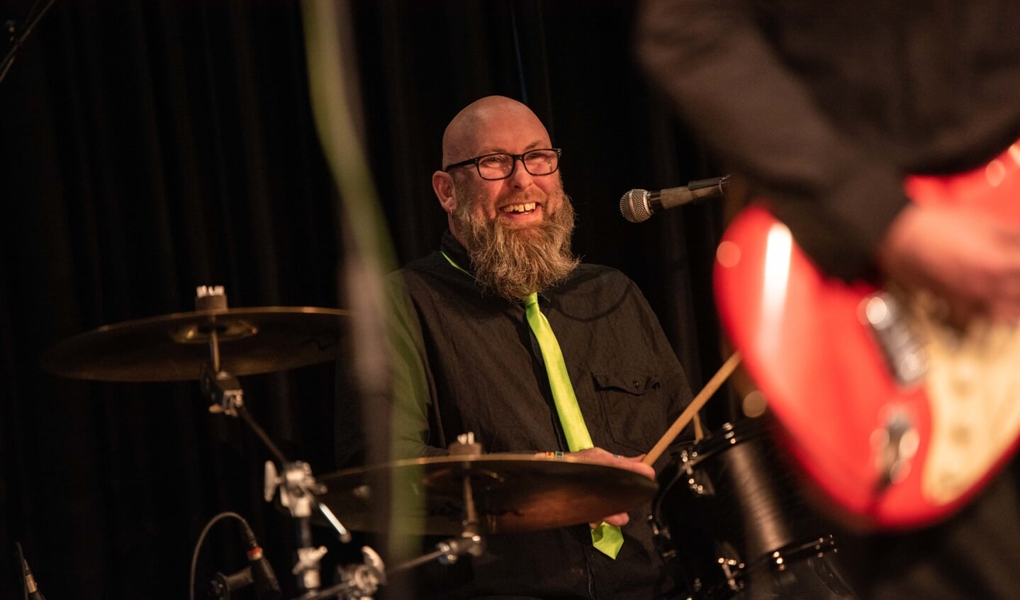 Dat Doe'w drummer Matthieu Strijk. Foto: Rick Mellink