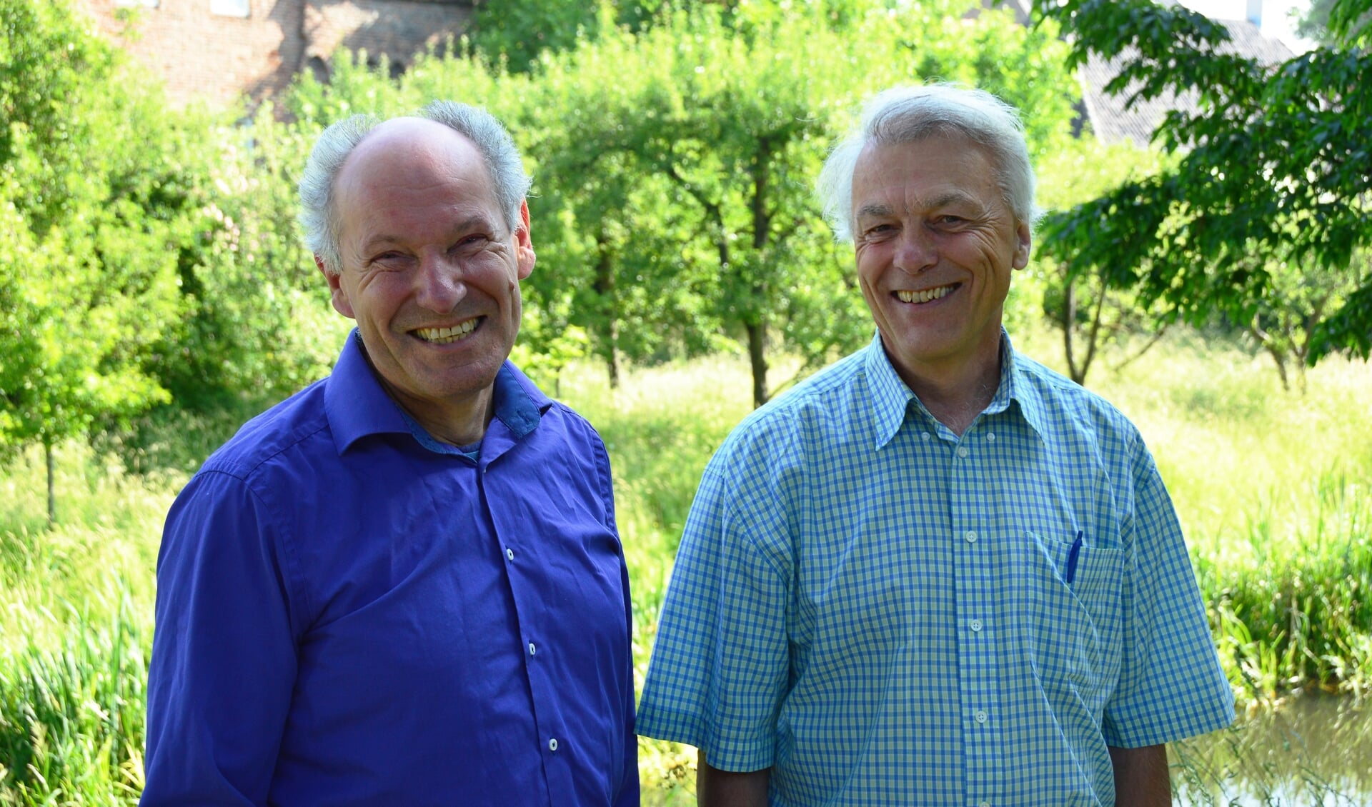 André Janssen (l) en Dolf Logemann. Foto: Alize Hillebrink