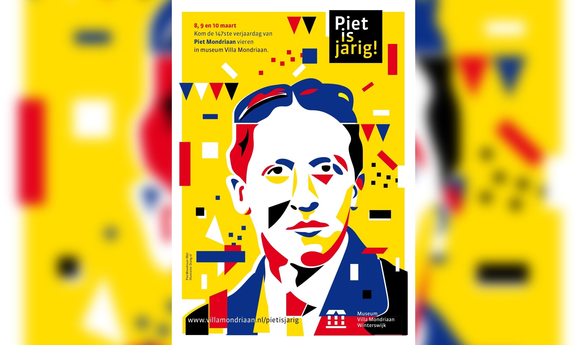 De verjaardag van Piet wordt over een paar weken gevierd. Foto: PR Villa Mondriaan