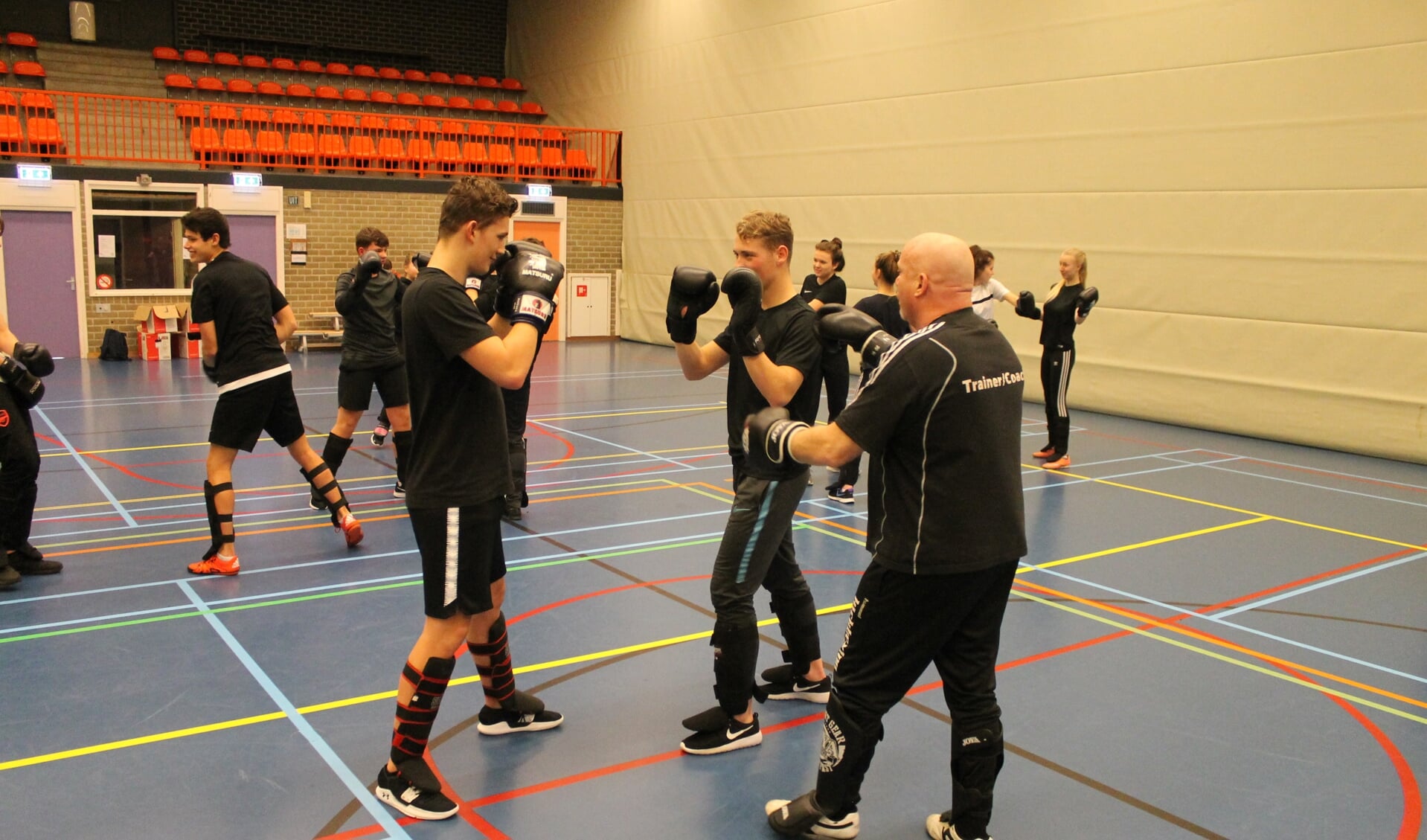 Kickboksen op 't Assink. Foto: PR