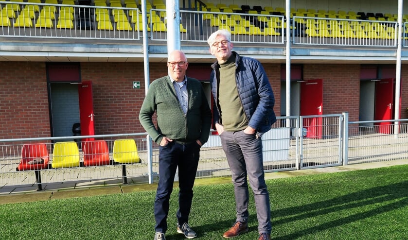Theo Helmers (rechts) en William Slotboom. Foto: Theo Huijskes