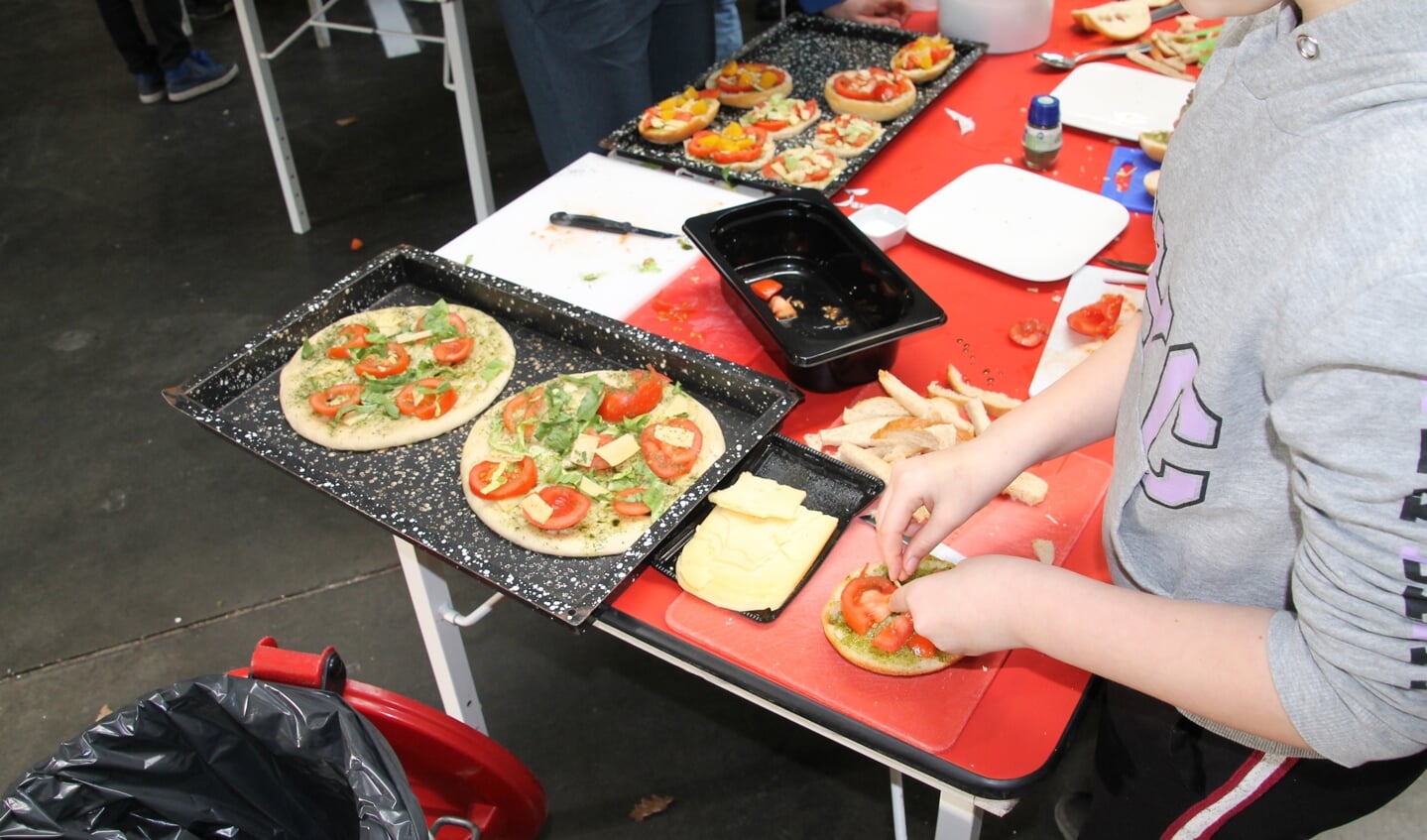 Pizzaas zijn een goede manier om restjes te verwerken. Foto: Annnekée Cuppers