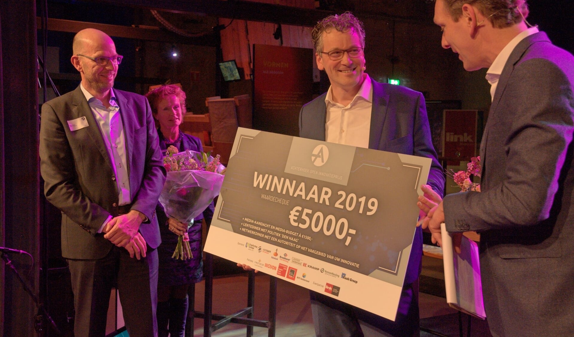 Achterhoek open innovatieprijs ging in 2019 naar Henk Hanskamp. Foto: Com-magz