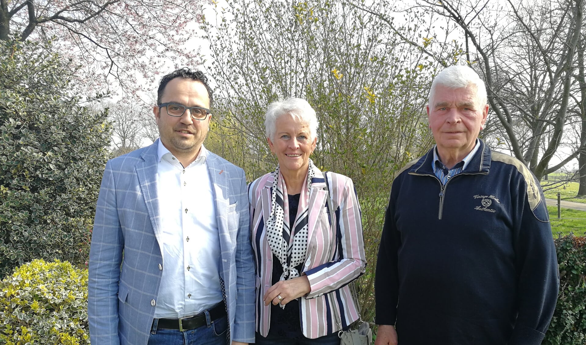 Bestuur van Euroforie: (vlnr) Karim Andaloussi, Jacintha Diepenmaat en Gerrit Oonk. Foto: Rob Weeber