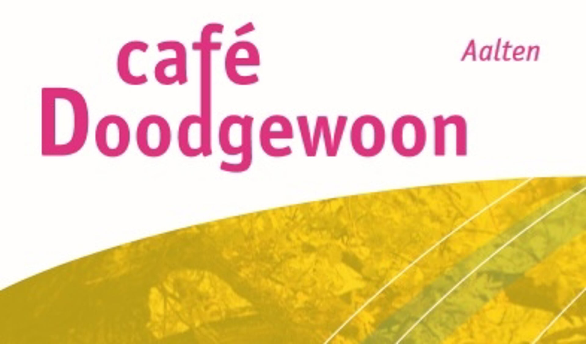 In Café Doodgewoon worden moeilijke vragen van mensen met een levensbedreigende ziekte besproken. Foto: PR