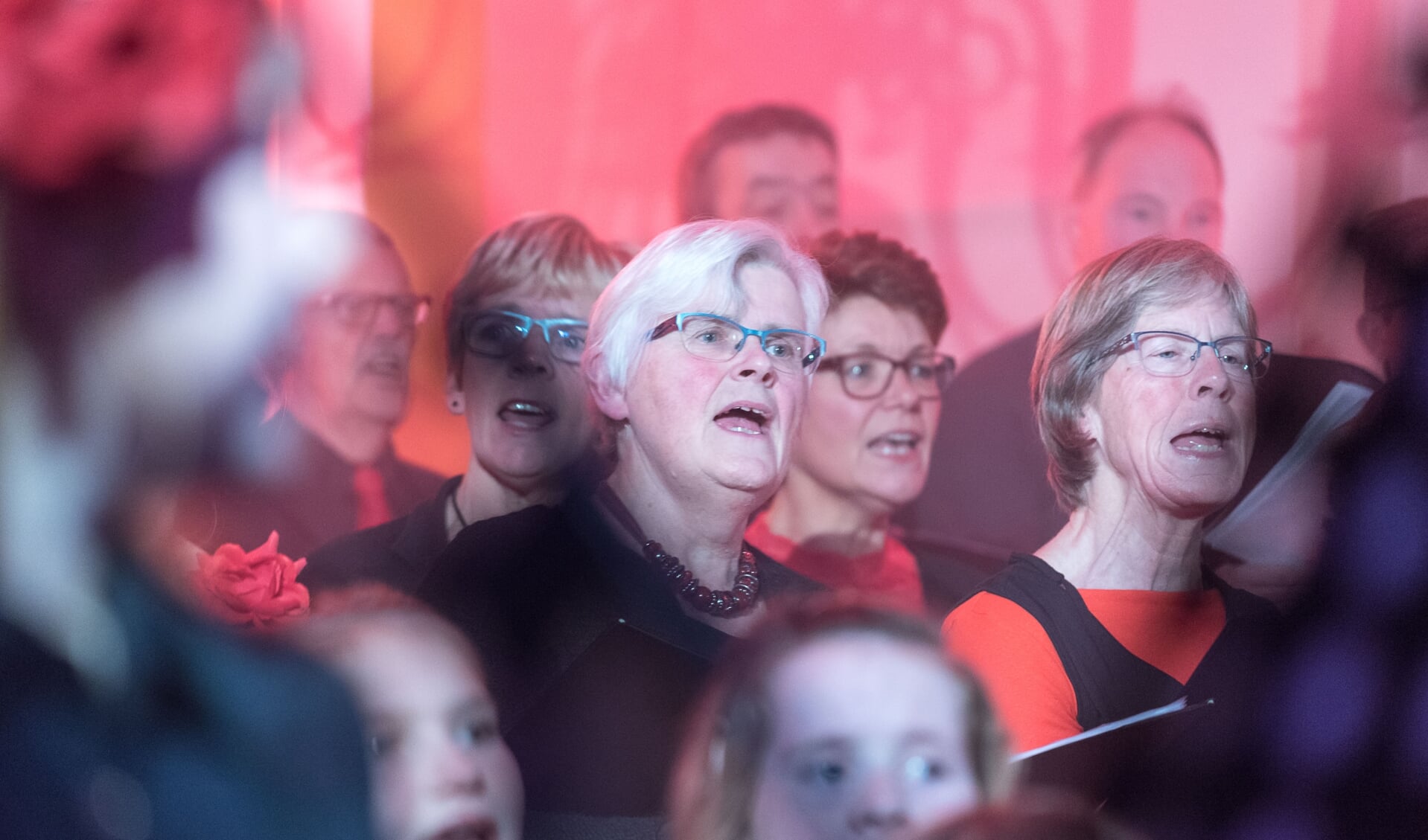 Uit een cursus zingen bij de Kunstkring ontstond een nieuw koor. Foto: Louis Swart
