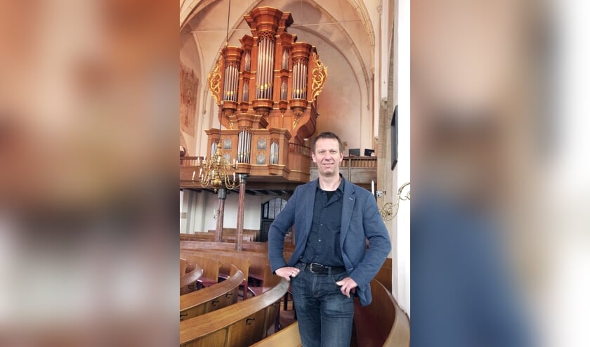 Harry van Wijk in de Oude Helenakerk. Foto: PR