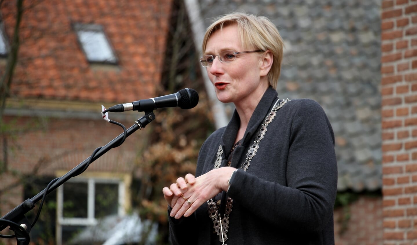 Burgemeester Marianne Besselink. Foto: Liesbeth Spaansen