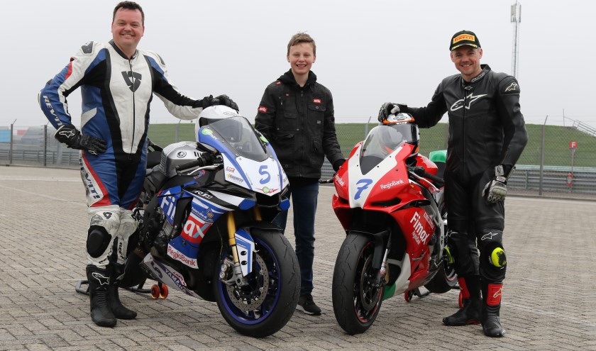Niels, Carsten en Arjan Bikkel. Foto: Henk Teerink