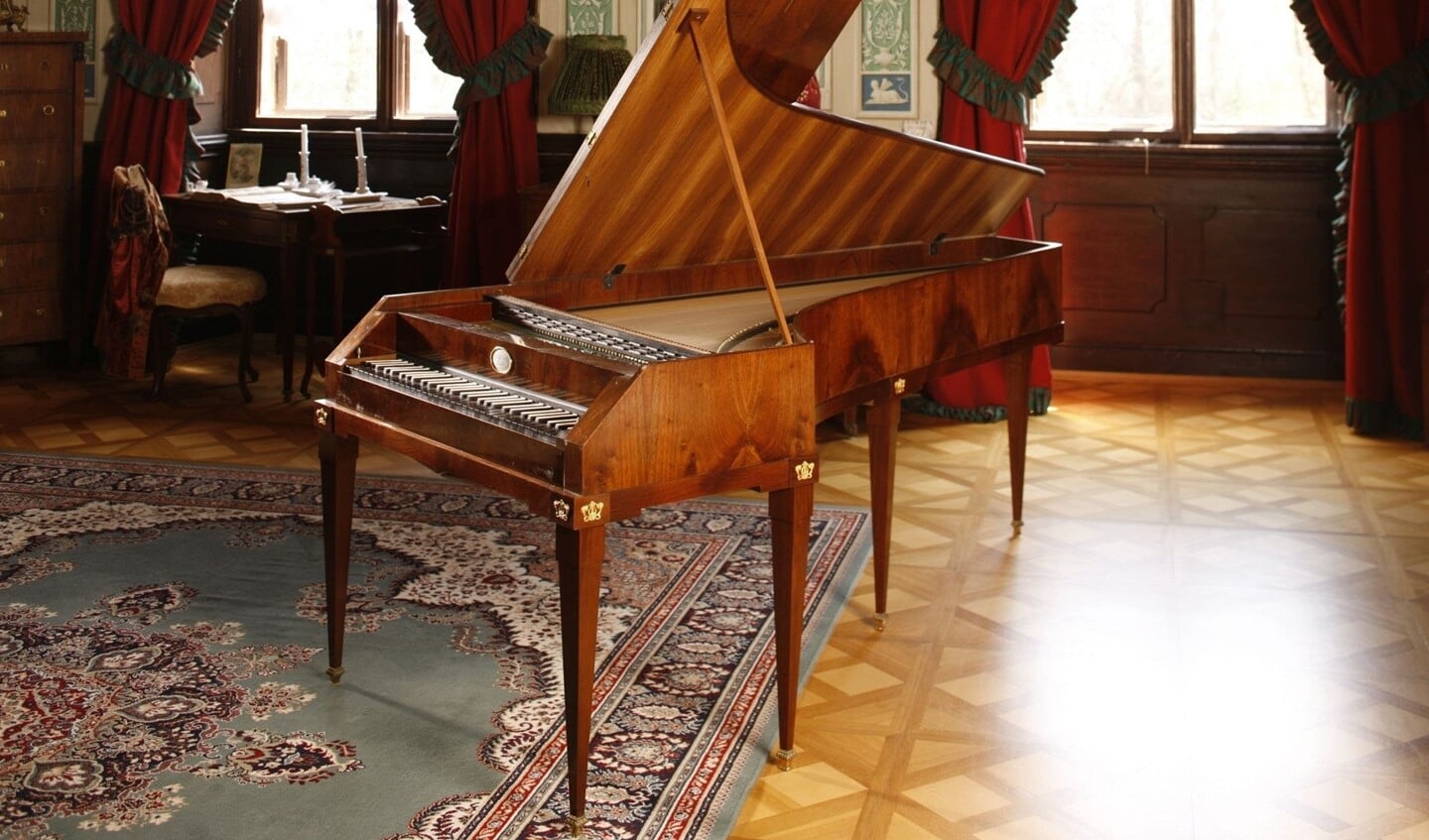 De fortepiano, de vroegste versie van de piano. Foto: PR