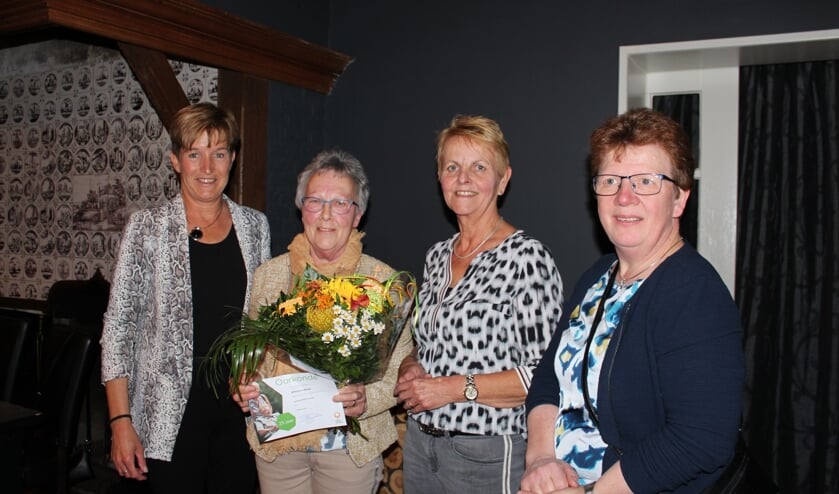 Vlnr: Astrid Spijkers, Willemien te Molder, Josè Stronks en Karin Geessink. Foto: Willemien Kroezen