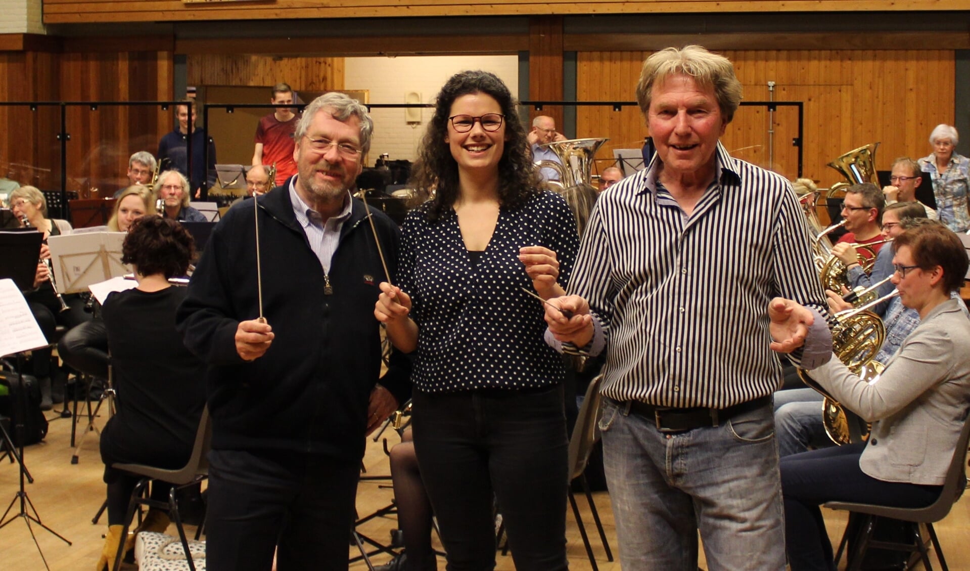 Drie van de vier 'Maestro's: v.l.n.r.: Frank van Setten, Mirjan Arends en Dick Buunk, Marianne Besselink onbreekt op de foto. Foto: PR.   