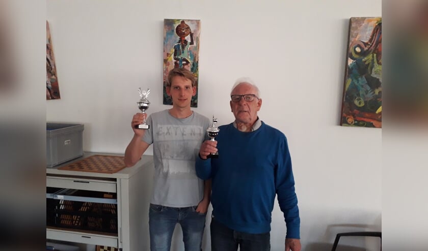 Prijswinnaars Gerrit en Frank. Foto: PR